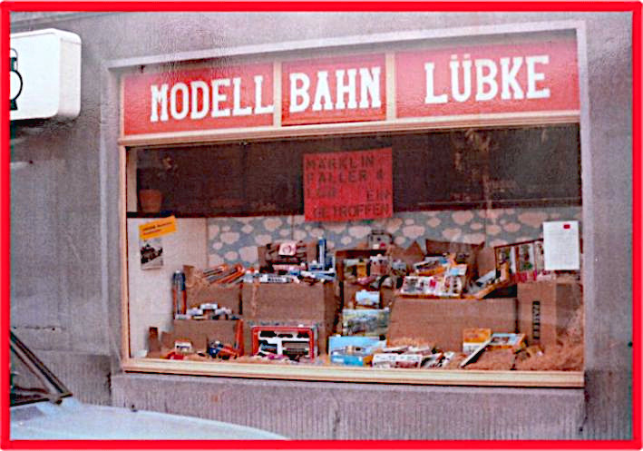 das Ladenlokal vor 30 Jahren
